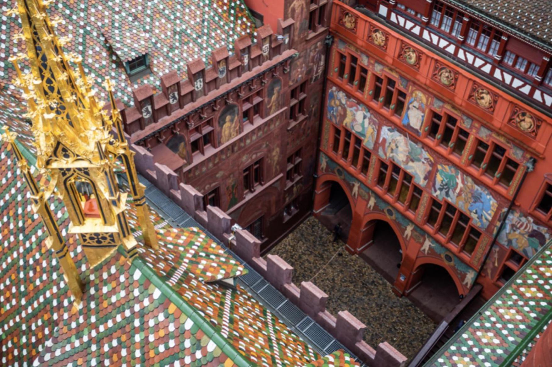 City Center Rooftop Studio With Oldtown View Basel Bagian luar foto